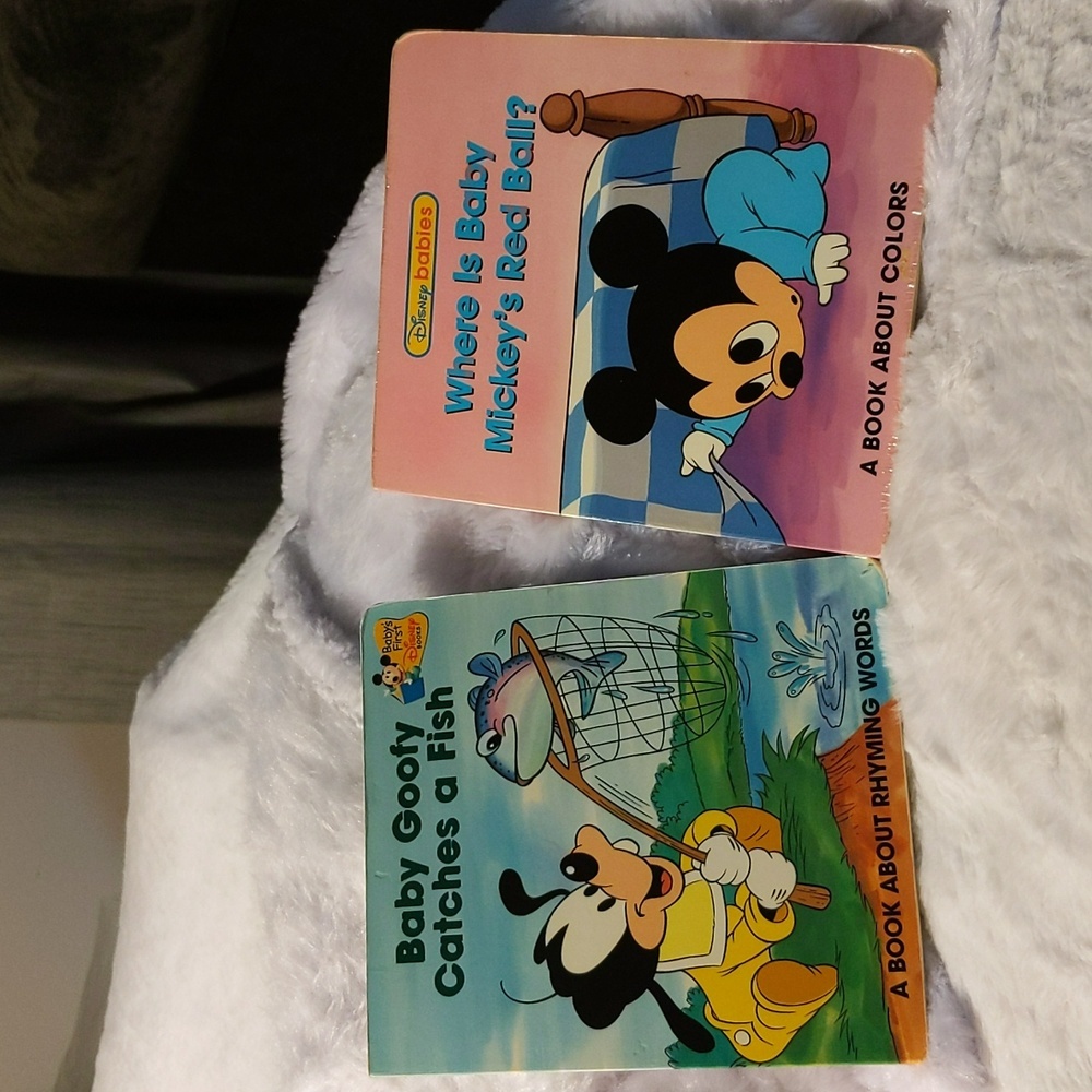 Disney Babies Educational Board Books for colors and Rhyming